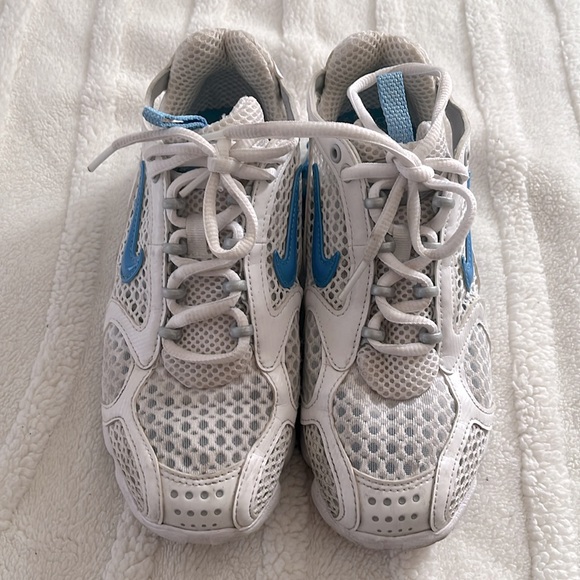 Nike women’s Air Zoom Spiridon Cage 2 'White University Blue' - Picture 4 of 7